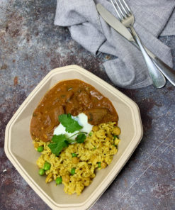 syn free beef madras meal prep